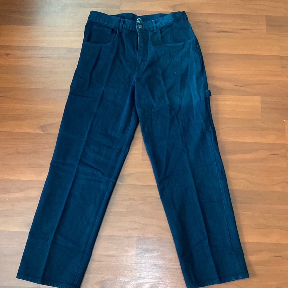 Polo Game Cargo Gently worn Black Mens Jeans Size-34-33